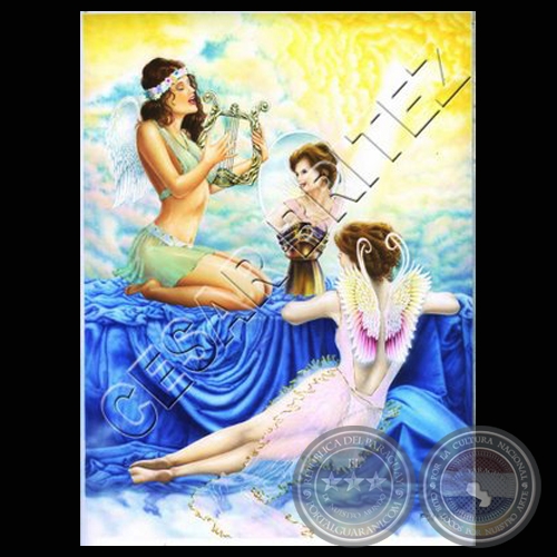 ÁNGELES - Ilustración de César Brítez